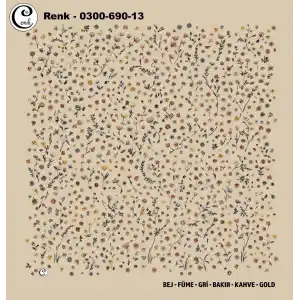 Cenk 100cm Oyalık Yazma (Cnk-690-13)