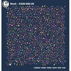 Cenk 100cm Oyalık Yazma (Cnk-690-26)