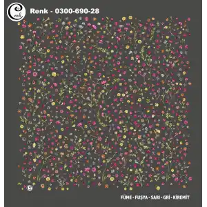 Cenk 100cm Oyalık Yazma (Cnk-690-28)