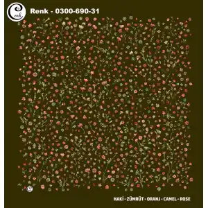 Cenk 100cm Oyalık Yazma (Cnk-690-31)