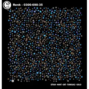 Cenk 100cm Oyalık Yazma (Cnk-690-35)