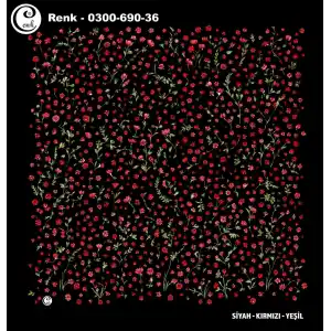 Cenk 100cm Oyalık Yazma (Cnk-690-36)