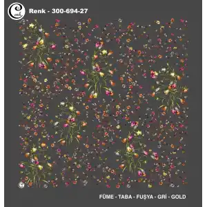 Cenk 100cm Oyalık Yazma (Cnk-694-27)