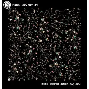 Cenk 100cm Oyalık Yazma (Cnk-694-34)