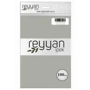 Reyyan İpek 100 Cm Düz Poşetli Yazma (Taş Açık)-102