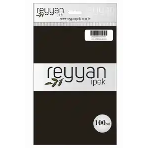 Reyyan İpek 100 Cm Düz Poşetli Yazma (Bitter)-134