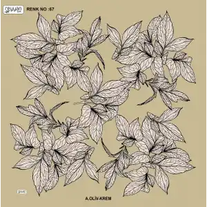 Reyyan İpek 100 cm Desenli Oyalık Yazma (ryyn-442-13)