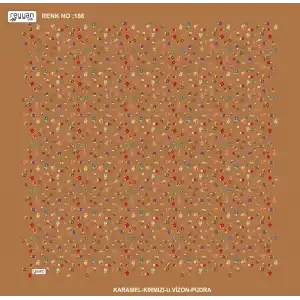 Reyyan İpek 100 cm Desenli Oyalık Yazma (ryyn-444-14)