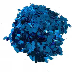 Pleksi Oya İşleme Pulu 50 gr. Elektrik Mavi (damla06-26)