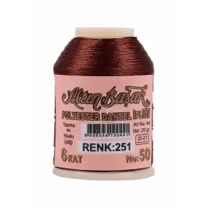 Altınbaşak 20 Gram Polyester Oya İpi (Renk:251)