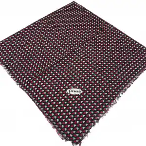 Firuze Flamlı Koton Eşarp (FE515-04)