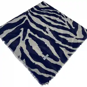 Eyfel Dimi Koton Eşarp Lacivert-Vizon Serisi (FE523-14)