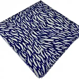 Eyfel Dimi Koton Eşarp Lacivert-Vizon Serisi (FE523-17)