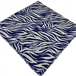 Eyfel Dimi Koton Eşarp Lacivert-Vizon Serisi (FE523-18)