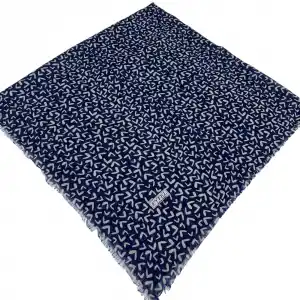 Eyfel Dimi Koton Eşarp Lacivert-Vizon Serisi (FE523-05)