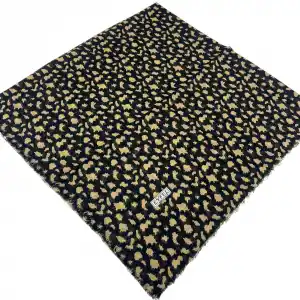 Eyfel Dimi Koton Eşarp Siyah-Karamel Serisi (FE525-22)