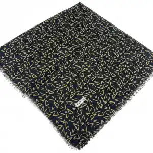 Eyfel Dimi Koton Eşarp Siyah-Karamel Serisi (FE525-03)