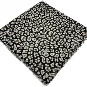 Eyfel Dimi Pamuk Eşarp Leopar Serisi (FE526-01)