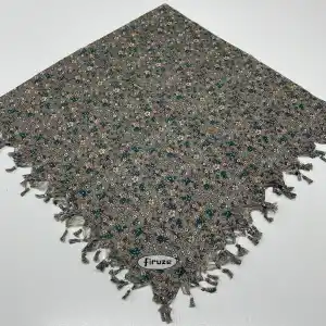 Firuze Sökme Boncuklu Koton Yazma (sm-46-18)