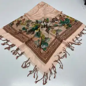 Huzurlu Püsküllü Boncuklu El İşi Yazma (pbs9802)