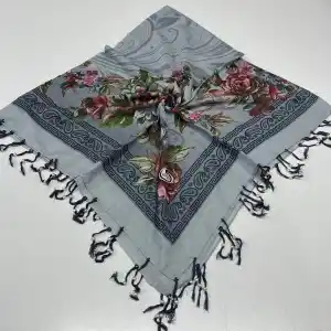 Huzurlu Püsküllü Boncuklu El İşi Yazma (pbs9804)