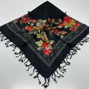 Huzurlu Püsküllü Boncuklu El İşi Yazma (pbs9808)