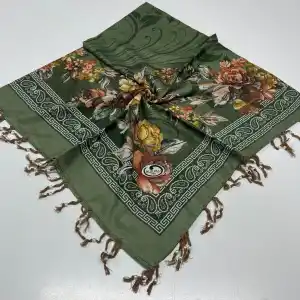 Huzurlu Püsküllü Boncuklu El İşi Yazma (pbs9811)