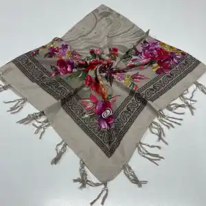 Huzurlu Püsküllü Boncuklu El İşi Yazma (pbs9812)