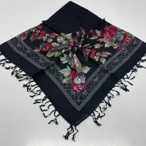 Huzurlu Püsküllü Boncuklu El İşi Yazma (pbs9816)