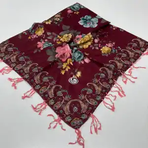 Huzurlu Püsküllü Boncuklu El İşi Yazma (pbs9412)