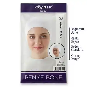 Aydın Penye İpli Beyaz Bone (PB01-02)