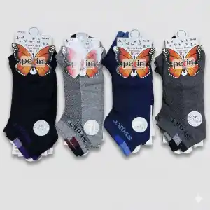 Pelin Kadın Patik Çorap (12 adet) - (KPÇ-01-06)