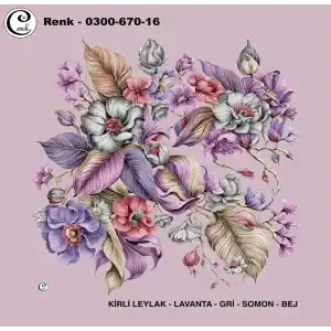 Cenk 100 cm Desenli Oyalık Yazma (Cnk-670-16)