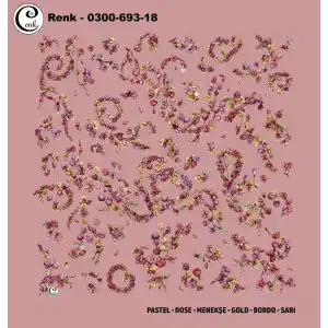 Cenk 100cm Oyalık Yazma (Cnk-693-18)