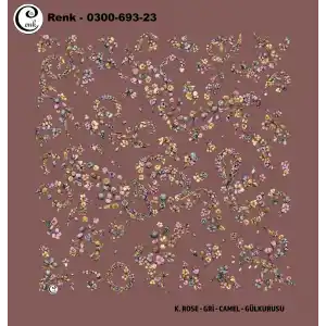 Cenk 100cm Oyalık Yazma (Cnk-693-23)