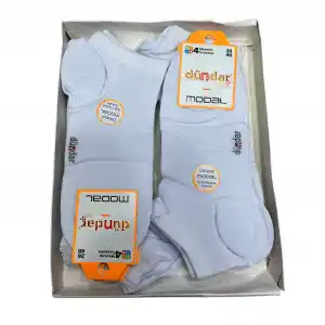 Dündar Erkek Dikişssiz Patik Çorap 12li Paket (MC-96-09)