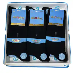 Dündar Plus Erkek Dikişssiz Soket Çorap 12li Paket (MC-96-10)
