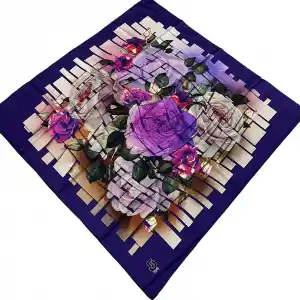 Five5 Dijital Twill Eşarp (TE9509)