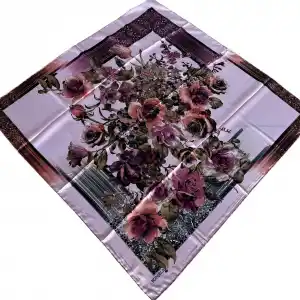 Kampanyalı Dijital Twill Eşarp (TE9424)