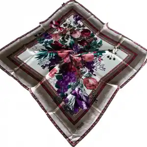 Kampanyalı Dijital Twill Eşarp (TE9440)