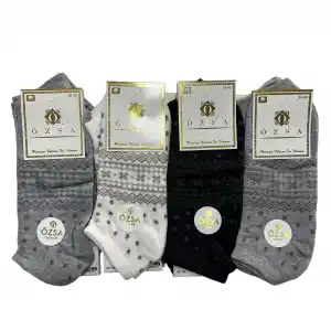 Özsa Kadın Patik Çorap 12li Paket (BC-95-18)