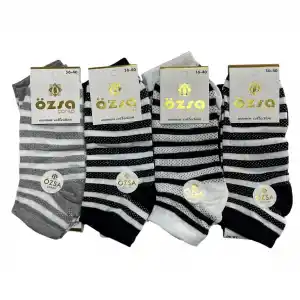 Özsa Kadın Patik Çorap 12li Paket (BC-95-20)