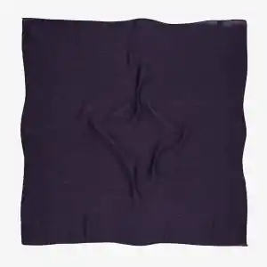 Picasso Düz Pırıltı Kehribar Eşarp Mor (ry9907)