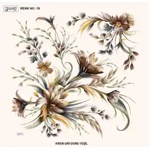 Reyyan 100 cm Oyalık Yazma (ryyn-432-17)