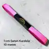 1 cm Saten Kurdele (10 mt.) - (SK-01-10)