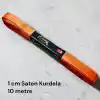 1 cm Saten Kurdele (10 mt.) - (SK-01-19)