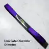 1 cm Saten Kurdele (10 mt.) - (SK-01-25)