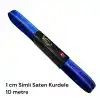 1 cm Simli Saten Kurdele (10 mt.) - (SSK-01-06)