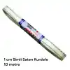 1 cm Simli Saten Kurdele (10 mt.) - (SSK-01-04)