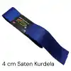 4 cm Lacivert Saten Kurdele (10 mt.) - (SK-04-01)